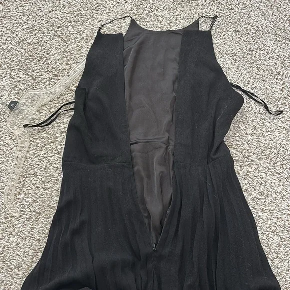 Line + Dot black pleated dress M - Picture 8 of 8